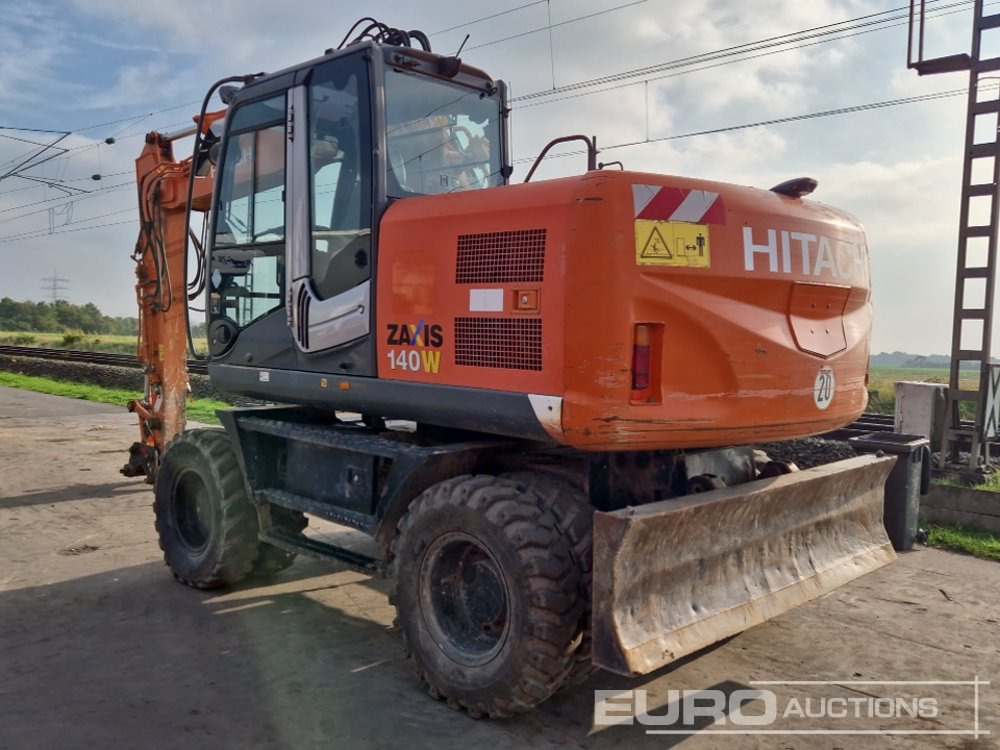 Hitachi ZX140W-3 - Bager točkaš: slika 3 Hitachi ZX140W-3 - Bager točkaš: slika 3