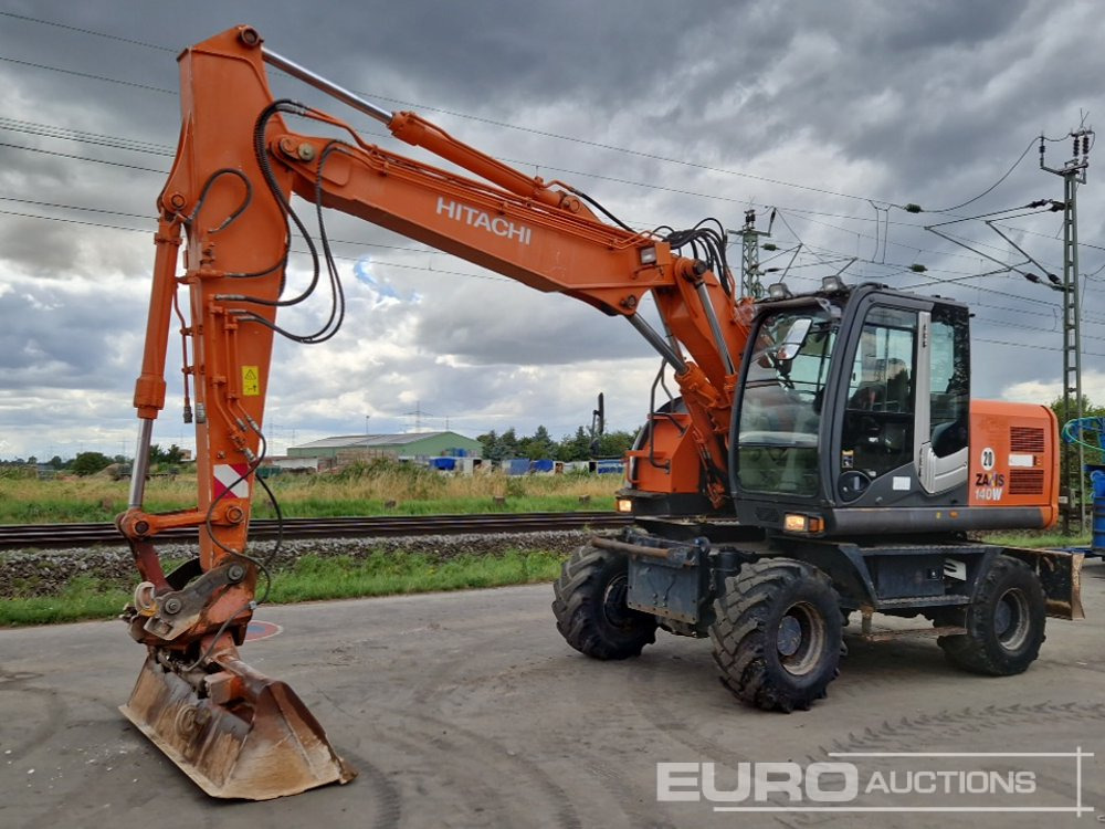 Hitachi ZX140W-3 - Bager točkaš: slika 1 Hitachi ZX140W-3 - Bager točkaš: slika 1