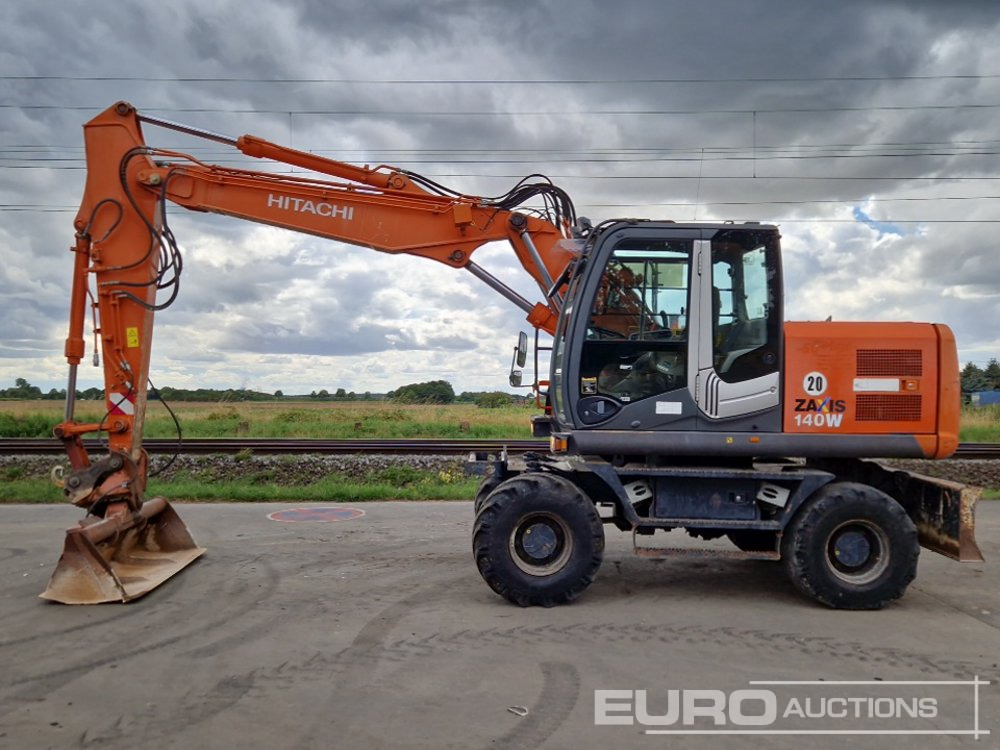 Hitachi ZX140W-3 - Bager točkaš: slika 2 Hitachi ZX140W-3 - Bager točkaš: slika 2
