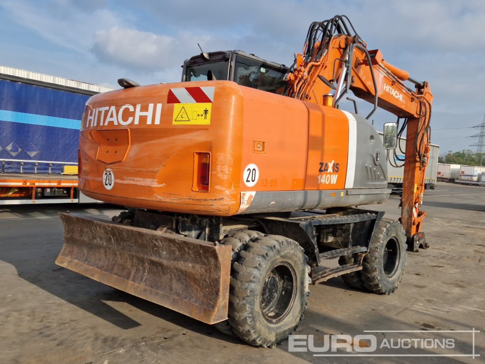 Hitachi ZX140W-3 - Bager točkaš: slika 5 Hitachi ZX140W-3 - Bager točkaš: slika 5
