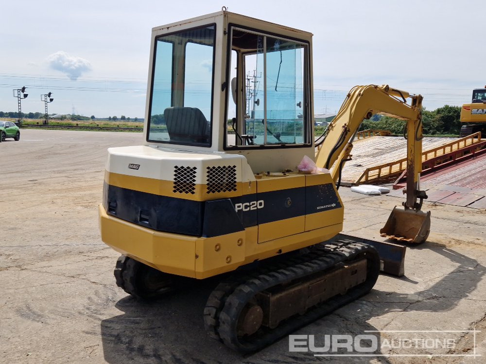 Komatsu PC20-6 - Mini bager: slika 5 Komatsu PC20-6 - Mini bager: slika 5