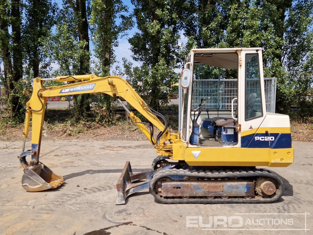 Komatsu PC20-6 - Mini bager: slika 2 Komatsu PC20-6 - Mini bager: slika 2