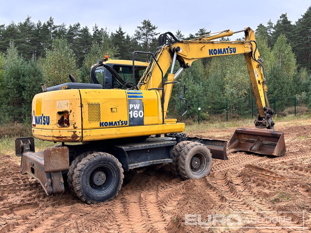 Komatsu PW160-7 - Bager točkaš: slika 5 Komatsu PW160-7 - Bager točkaš: slika 5