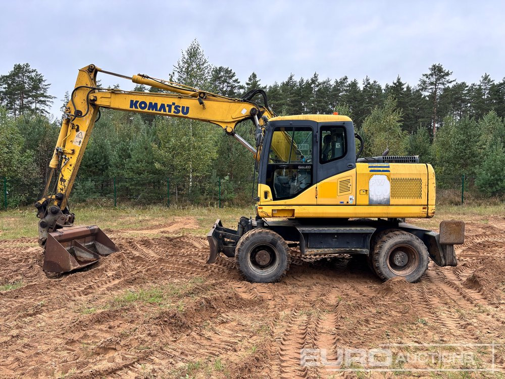 Komatsu PW160-7 - Bager točkaš: slika 2 Komatsu PW160-7 - Bager točkaš: slika 2