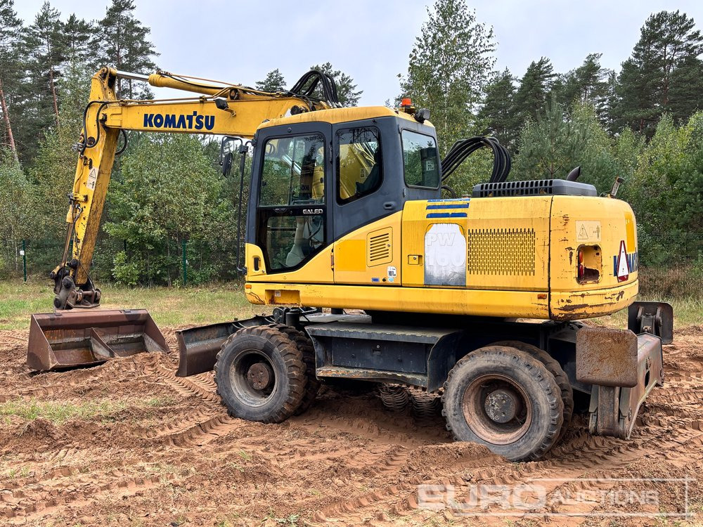 Komatsu PW160-7 - Bager točkaš: slika 3 Komatsu PW160-7 - Bager točkaš: slika 3