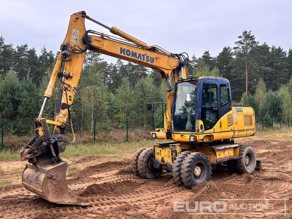Komatsu PW160ES-7K - Bager točkaš: slika 1 Komatsu PW160ES-7K - Bager točkaš: slika 1