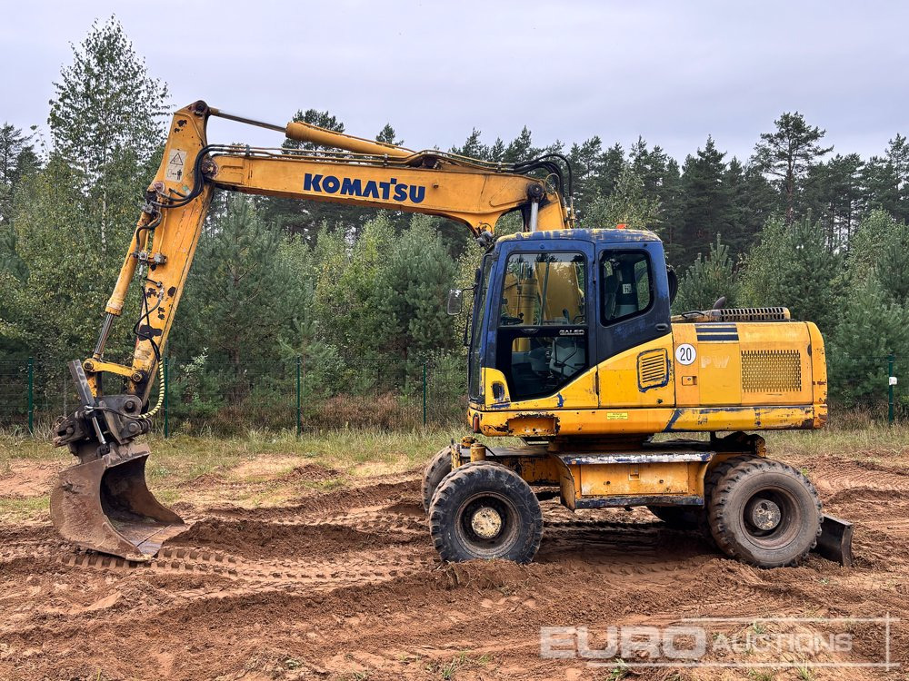 Komatsu PW160ES-7K - Bager točkaš: slika 2 Komatsu PW160ES-7K - Bager točkaš: slika 2