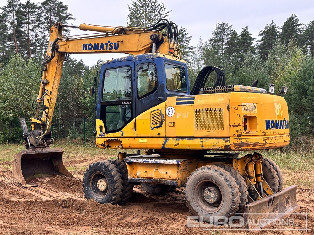 Komatsu PW160ES-7K - Bager točkaš: slika 3 Komatsu PW160ES-7K - Bager točkaš: slika 3