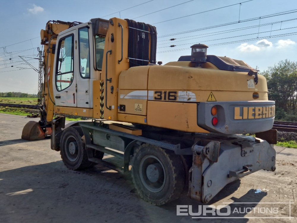 Liebherr A316 LITRONIC - Bager točkaš: slika 3 Liebherr A316 LITRONIC - Bager točkaš: slika 3