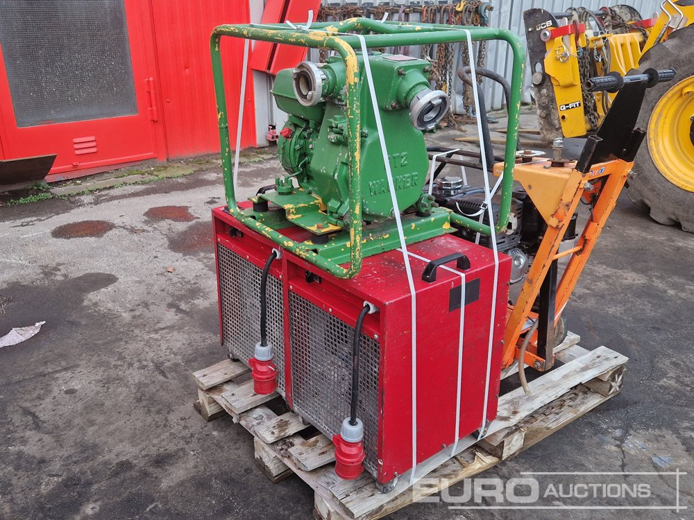 Pallet of Asphalt Saw, Electric Space Heater (2 of) Wacker Water Pump - Građevinski grejač: slika 3 Pallet of Asphalt Saw, Electric Space Heater (2 of) Wacker Water Pump - Građevinski grejač: slika 3