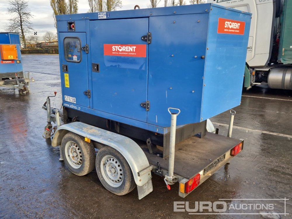 SDMO J88 80kVA Twin Axle Generator - Set generatora: slika 2 SDMO J88 80kVA Twin Axle Generator - Set generatora: slika 2