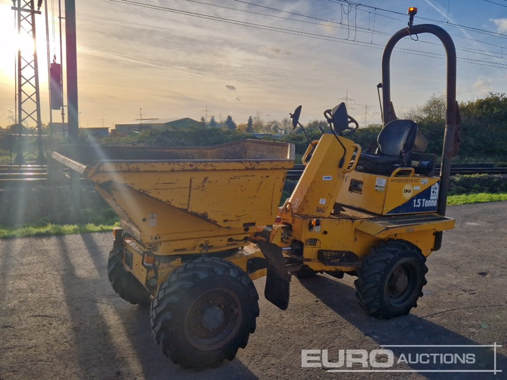 Thwaites 1.5 Ton High-Tip Swivel Skip Dumper, Roll Bar - Mini kiper: slika 1 Thwaites 1.5 Ton High-Tip Swivel Skip Dumper, Roll Bar - Mini kiper: slika 1