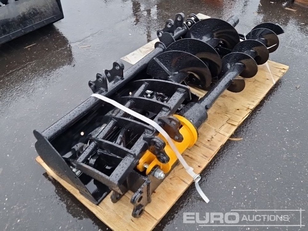 Unused 2025 Miva QTY (8) Excavator Attachment, Rake, Ripper, Grabber, 12” Auger, 16” Auger, 8” Digging Bucket, 32” Bucket - Kašika: slika 4 Unused 2025 Miva QTY (8) Excavator Attachment, Rake, Ripper, Grabber, 12” Auger, 16” Auger, 8” Digging Bucket, 32” Bucket - Kašika: slika 4