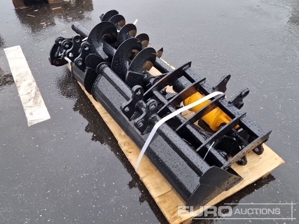 Unused 2025 Miva QTY (8) Excavator Attachment, Rake, Ripper, Grabber, 12” Auger, 16” Auger, 8” Digging Bucket, 32” Bucket - Kašika: slika 3 Unused 2025 Miva QTY (8) Excavator Attachment, Rake, Ripper, Grabber, 12” Auger, 16” Auger, 8” Digging Bucket, 32” Bucket - Kašika: slika 3