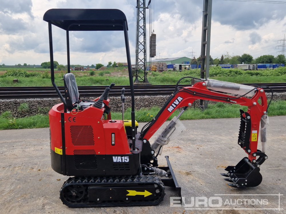 Unused 2025 Miva VA15 - Mini bager: slika 5 Unused 2025 Miva VA15 - Mini bager: slika 5