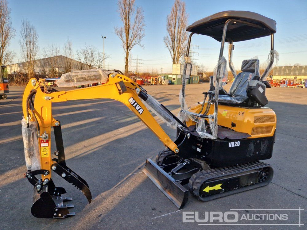 Unused 2025 Miva VA20 - Mini bager: slika 1 Unused 2025 Miva VA20 - Mini bager: slika 1
