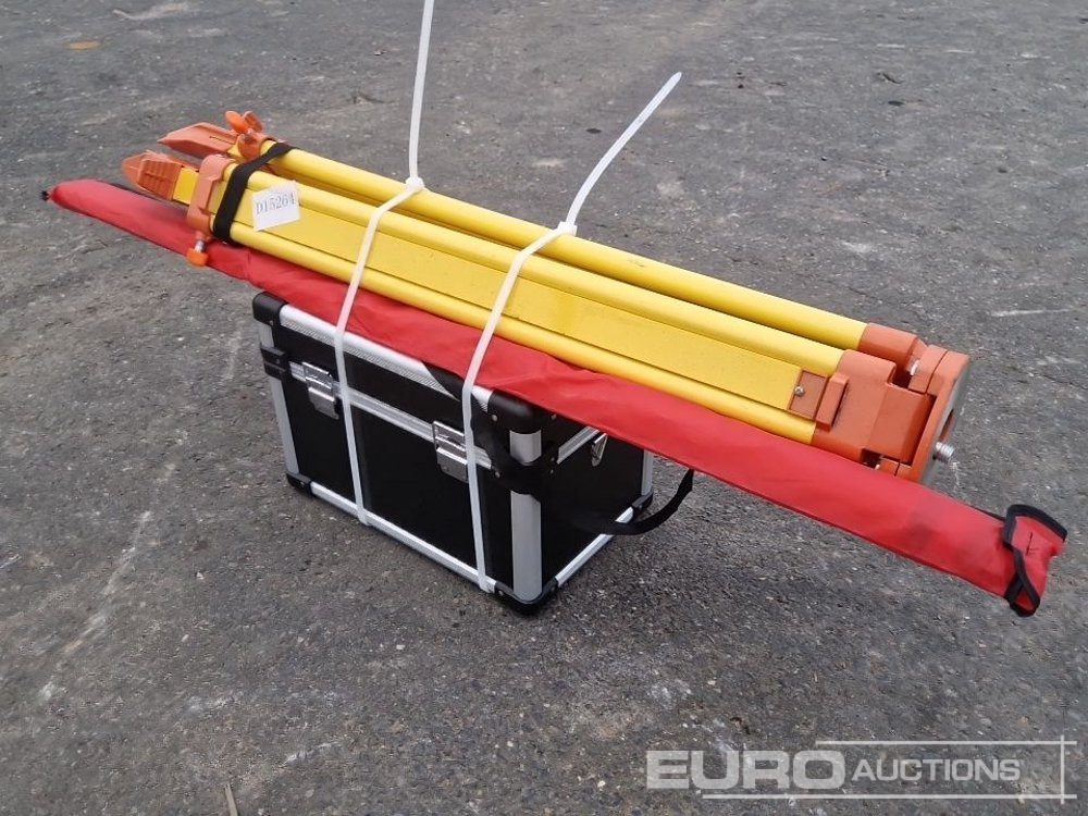 Unused 2025 SKLP Laser Level, Self-Levelling Rotary Laser Level with Batteries, Receiver, Tripod, Grade Rod - Гаражна опрема: slika 1 Unused 2025 SKLP Laser Level, Self-Levelling Rotary Laser Level with Batteries, Receiver, Tripod, Grade Rod - Гаражна опрема: slika 1