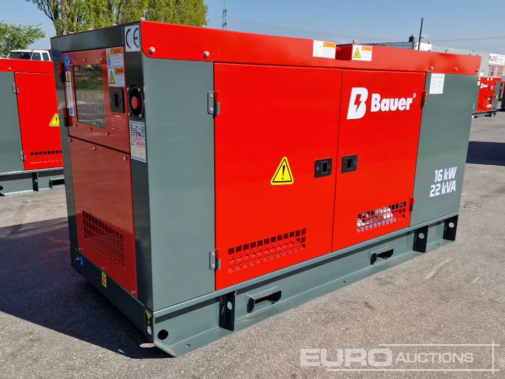 Unused Bauer GFS-16KW - Set generatora: slika 1 Unused Bauer GFS-16KW - Set generatora: slika 1