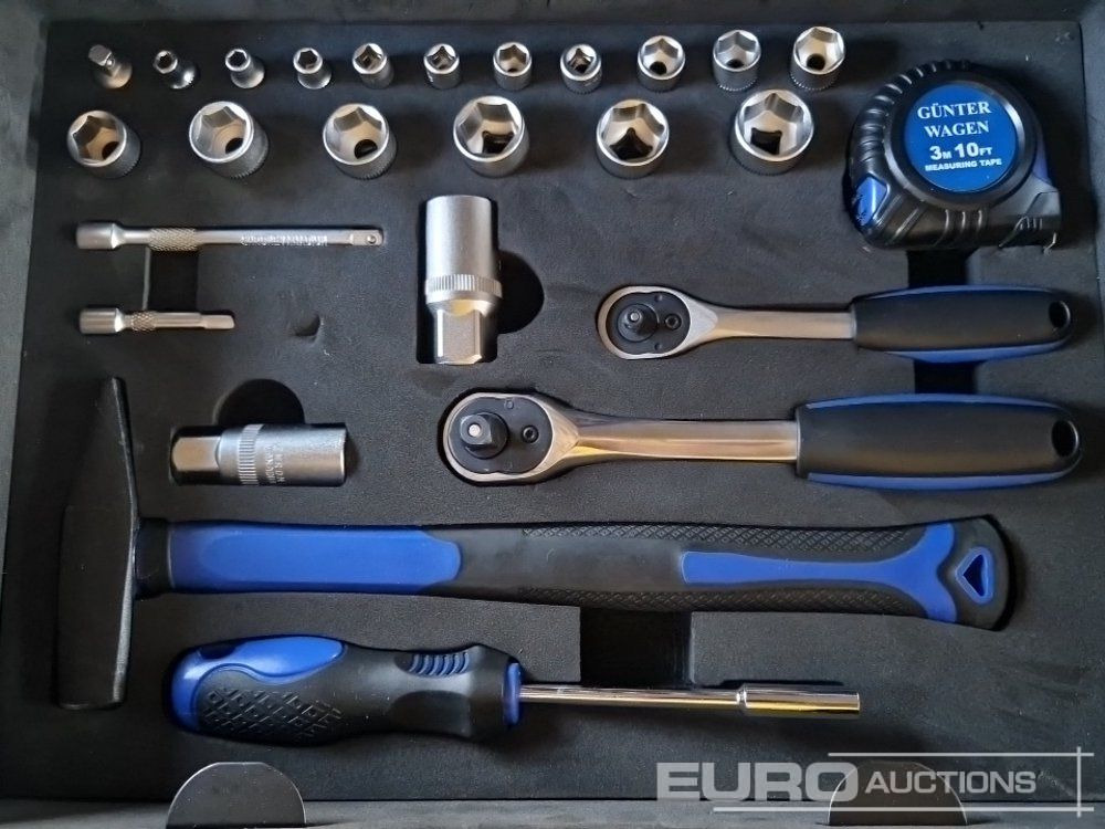 Гаражна опрема Unused Günter Wagen 110pc Tool Cases: slika 7