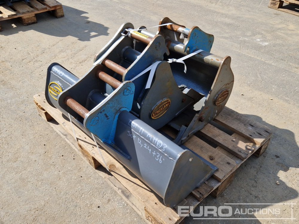 Unused Strickland 3B", 24", 12" Digging Buckets, MH03 to suit 1 Ton Excavator (3 of) - Kašika: slika 3 Unused Strickland 3B", 24", 12" Digging Buckets, MH03 to suit 1 Ton Excavator (3 of) - Kašika: slika 3