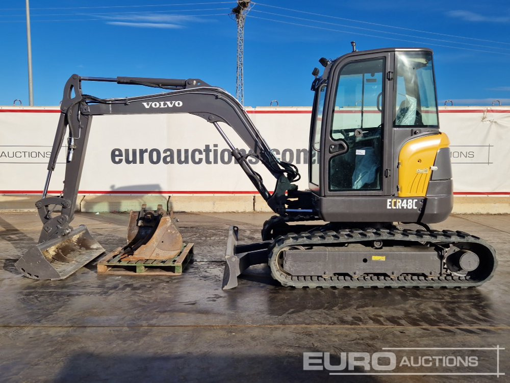 2008 Volvo ECR48C - Mini bager: slika 2 2008 Volvo ECR48C - Mini bager: slika 2
