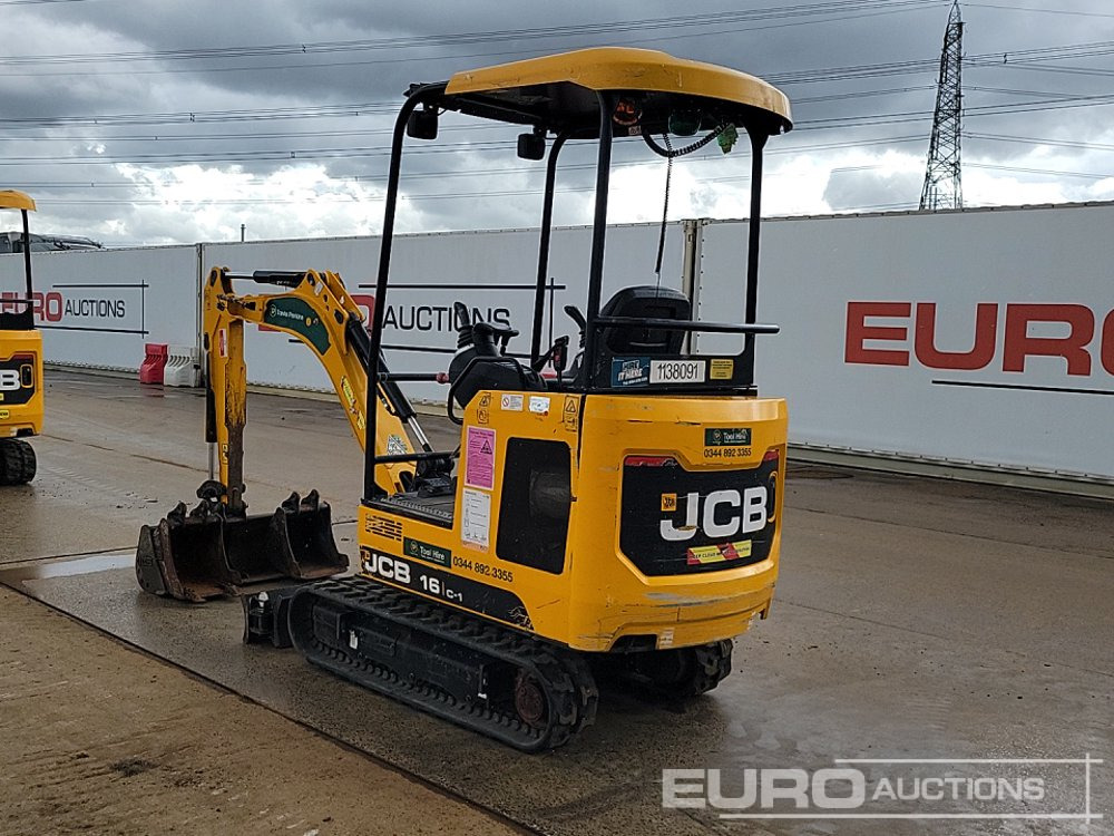 2021 JCB 16C-1 - Mini bager: slika 3 2021 JCB 16C-1 - Mini bager: slika 3