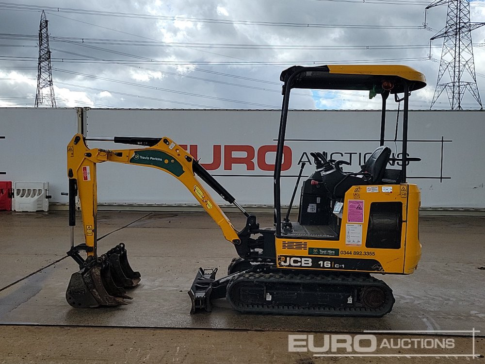 2021 JCB 16C-1 - Mini bager: slika 2 2021 JCB 16C-1 - Mini bager: slika 2
