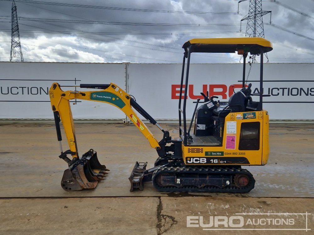 2021 JCB 16C-1 - Mini bager: slika 2 2021 JCB 16C-1 - Mini bager: slika 2