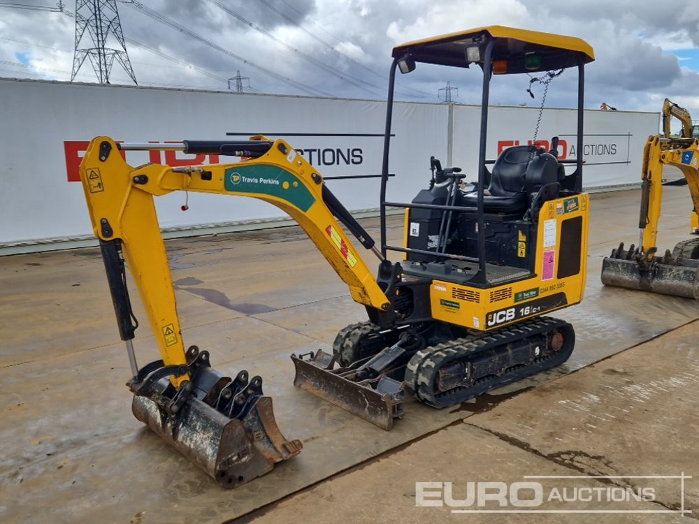 2021 JCB 16C-1 - Mini bager: slika 1 2021 JCB 16C-1 - Mini bager: slika 1