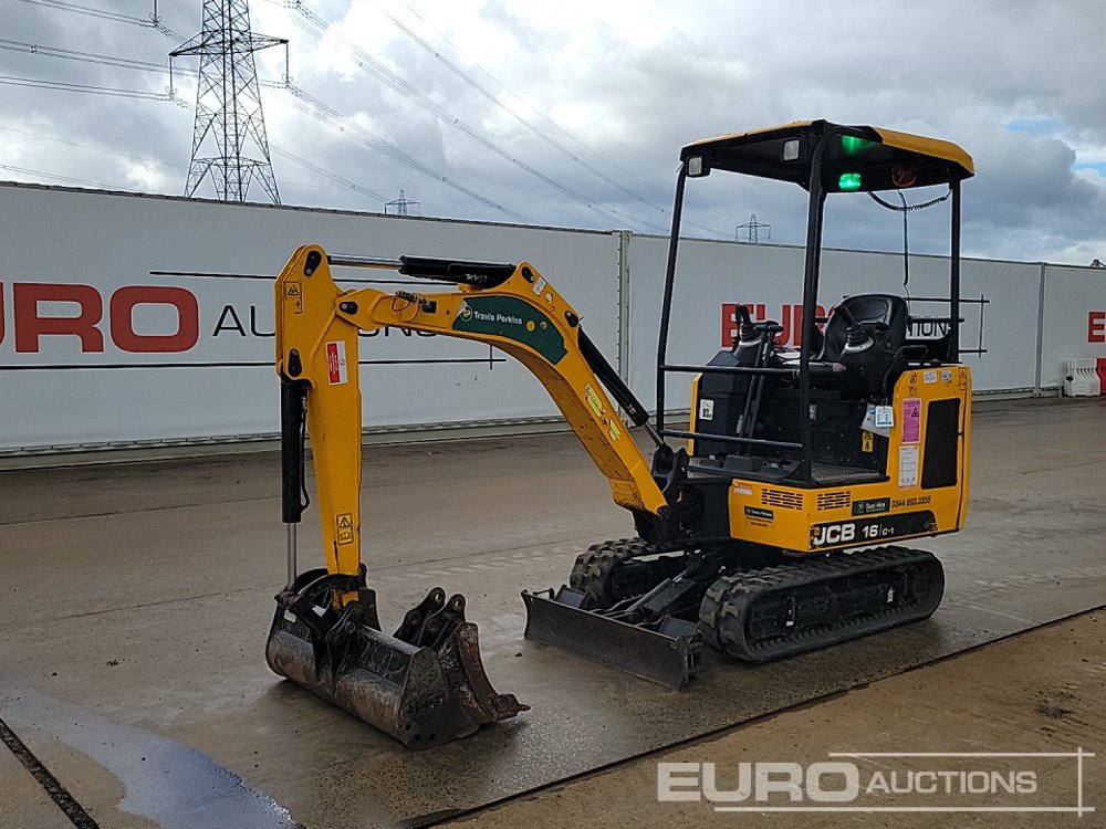 2021 JCB 16C-1 - Mini bager: slika 1 2021 JCB 16C-1 - Mini bager: slika 1