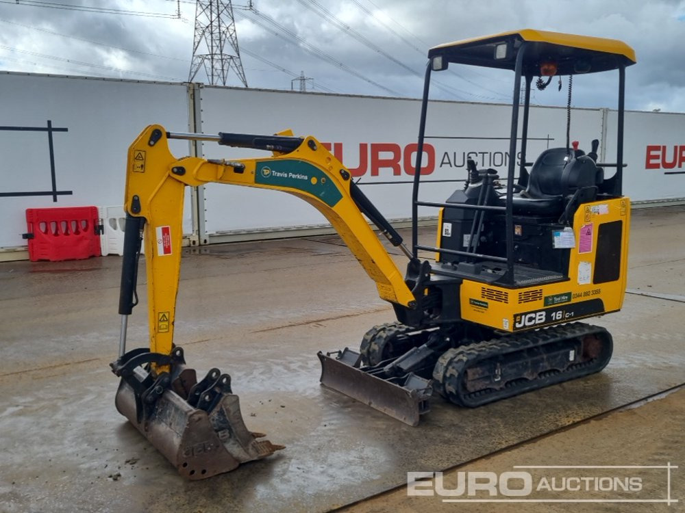 2021 JCB 16C-1 - Mini bager: slika 1 2021 JCB 16C-1 - Mini bager: slika 1