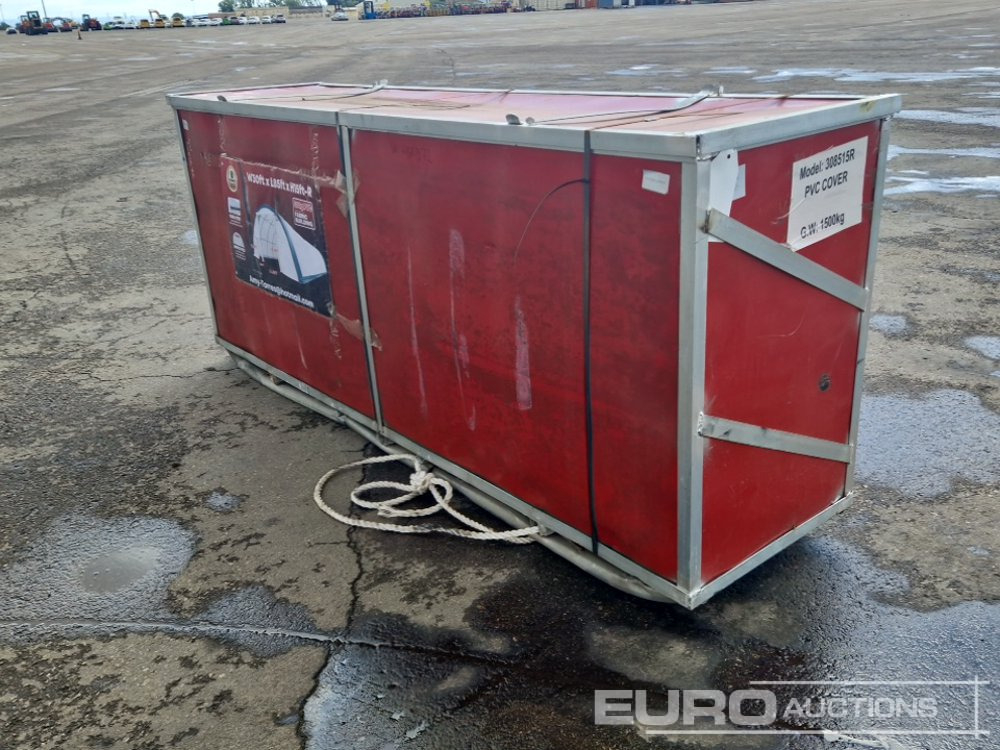30 x 85 x 15' PVC Dome Storage Shelter / Invernadero PVC - Građevinski kontejner: slika 3 30 x 85 x 15' PVC Dome Storage Shelter / Invernadero PVC - Građevinski kontejner: slika 3