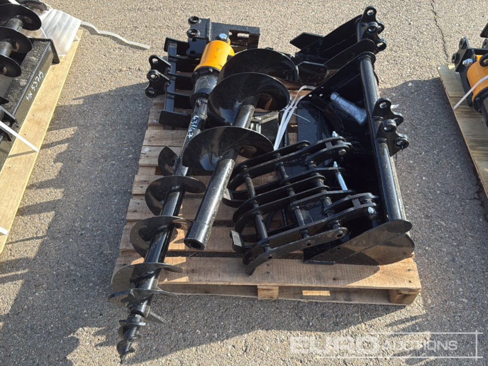 Unused 2025 Captok Mini Excavator Attachments, Quick Hitch, Rake, Ripper, Auger, 12" Auger Rod, 8" Digging Bucket, 32" Ditching Bucket - Dodatak za Bager: slika 2 Unused 2025 Captok Mini Excavator Attachments, Quick Hitch, Rake, Ripper, Auger, 12" Auger Rod, 8" Digging Bucket, 32" Ditching Bucket - Dodatak za Bager: slika 2