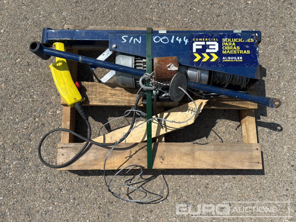 Preme Electric Hoist, 170kg Pulling Capacity - Oprema za rukovanje materijalima: slika 5 Preme Electric Hoist, 170kg Pulling Capacity - Oprema za rukovanje materijalima: slika 5