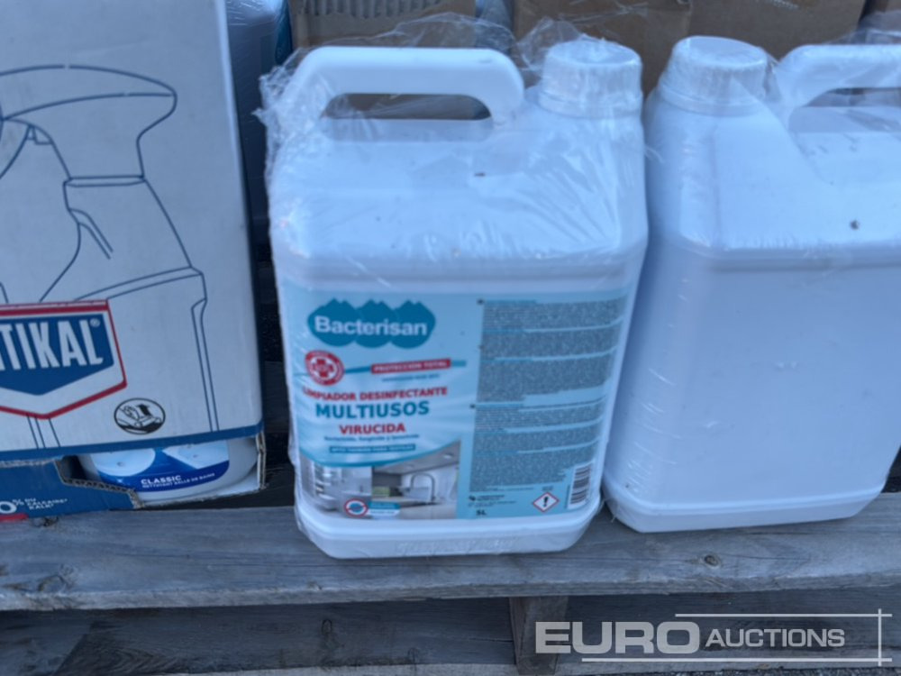 Pallet of Assorted Cleaning Supplies (Desinfectant & Descaler) - Građevinska oprema: slika 5 Pallet of Assorted Cleaning Supplies (Desinfectant & Descaler) - Građevinska oprema: slika 5
