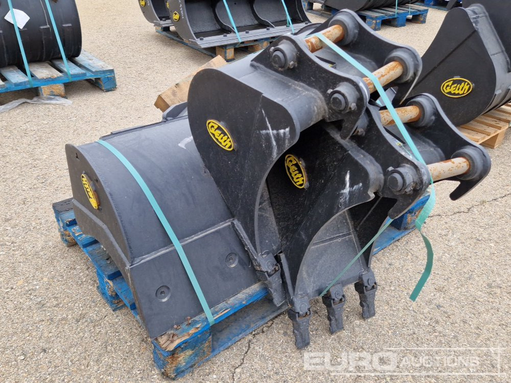 Unused 2024 Geith AT2.8R-1200SR 48" Tilt Ditching Bucket, H03-0450 18" Digging Bucket, H03-0300 12" Digging Bucket 35mm Pin to suit Mini / Conjunto Cazos Excavator - Kašika: slika 1 Unused 2024 Geith AT2.8R-1200SR 48" Tilt Ditching Bucket, H03-0450 18" Digging Bucket, H03-0300 12" Digging Bucket 35mm Pin to suit Mini / Conjunto Cazos Excavator - Kašika: slika 1