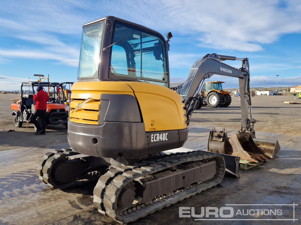 Volvo ECR48C - Mini bager: slika 5 Volvo ECR48C - Mini bager: slika 5