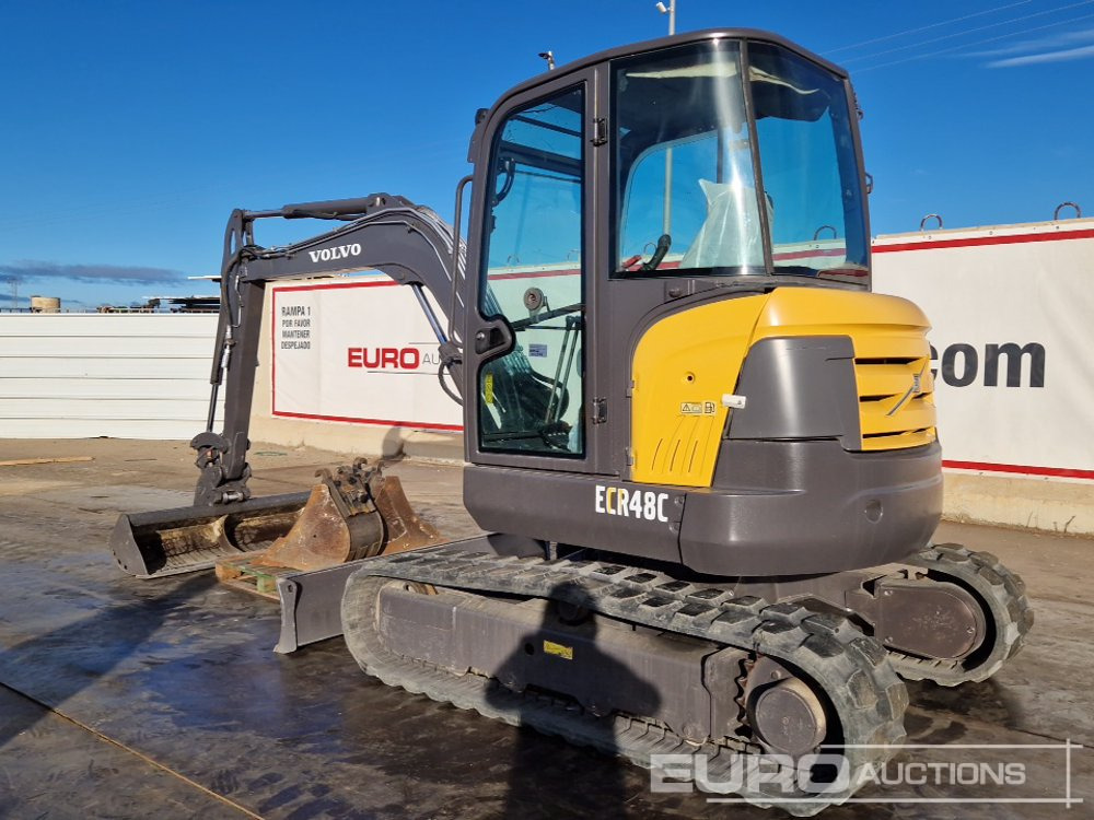 Volvo ECR48C - Mini bager: slika 3 Volvo ECR48C - Mini bager: slika 3