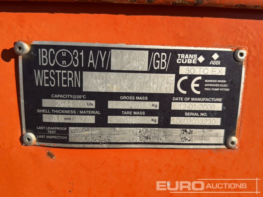 Western 3000 Litre - Rezervoar za skladištenje: slika 5 Western 3000 Litre - Rezervoar za skladištenje: slika 5