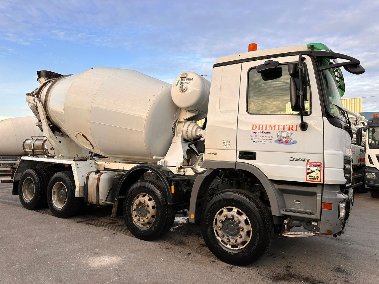 Camion béton Mercedes Actros 3241 CR-432-JW - Mikser za beton: slika 3 Camion béton Mercedes Actros 3241 CR-432-JW - Mikser za beton: slika 3