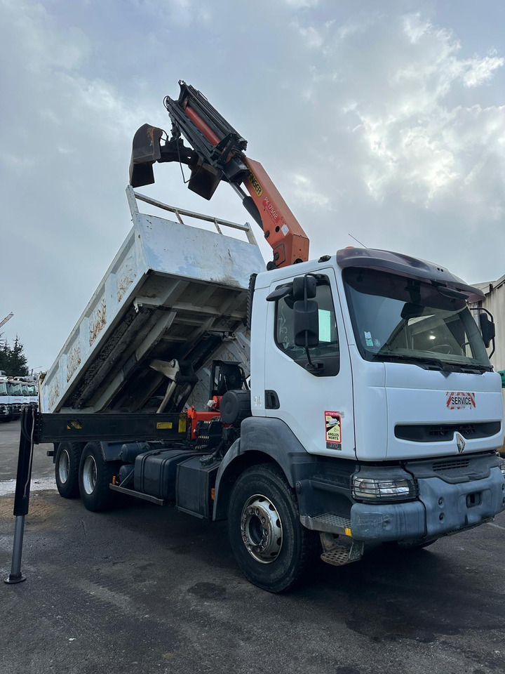 Camion bi-benne Renault CE-598-ON - Istovarivač, Kamion sa dizalicom: slika 1 Camion bi-benne Renault CE-598-ON - Istovarivač, Kamion sa dizalicom: slika 1