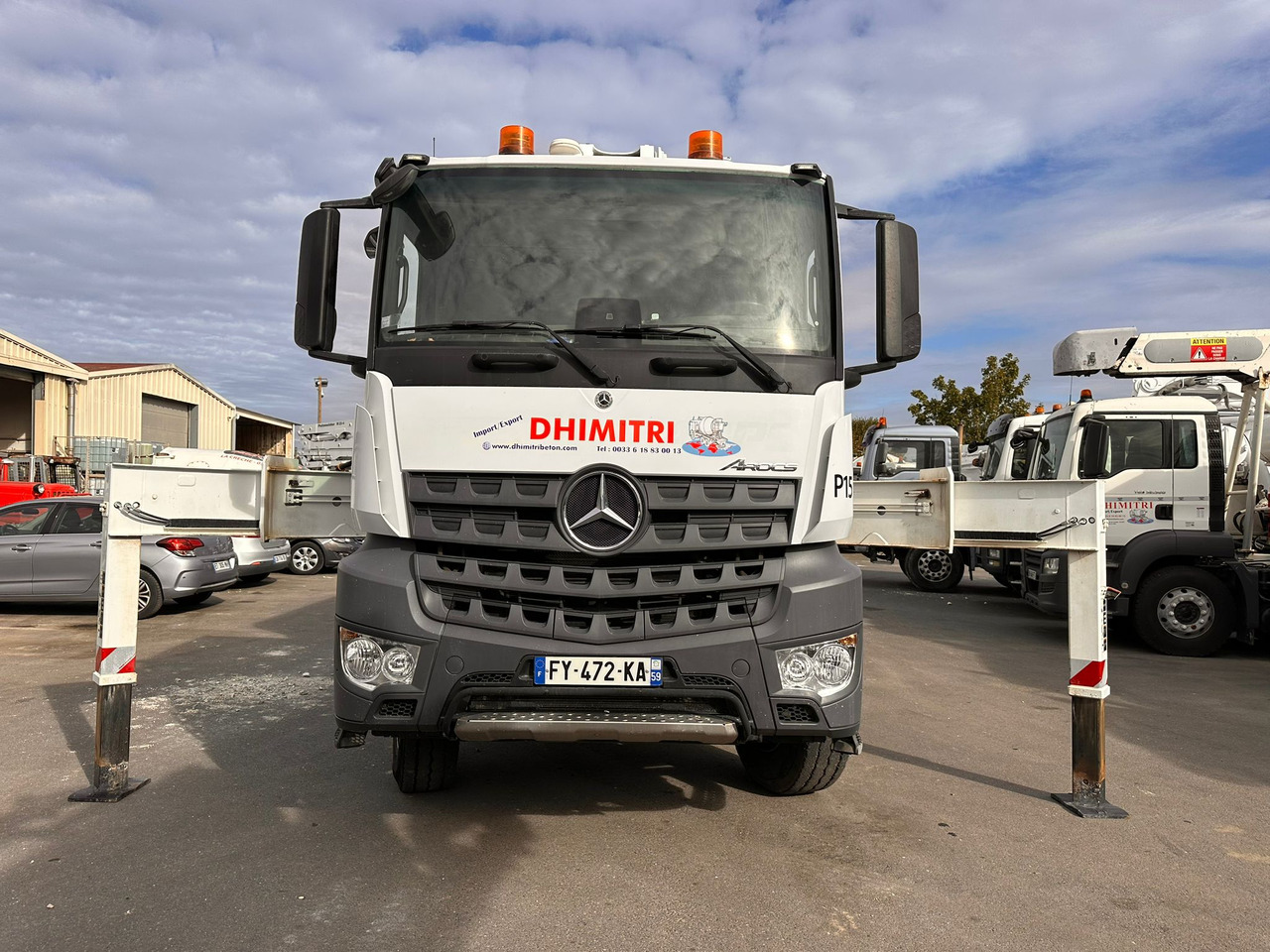 Pompe à béton BetonStar 30m avec cabine Mercedes Benz Arocs 2640 FY-472-KA - Auto pumpa za beton: slika 1 Pompe à béton BetonStar 30m avec cabine Mercedes Benz Arocs 2640 FY-472-KA - Auto pumpa za beton: slika 1
