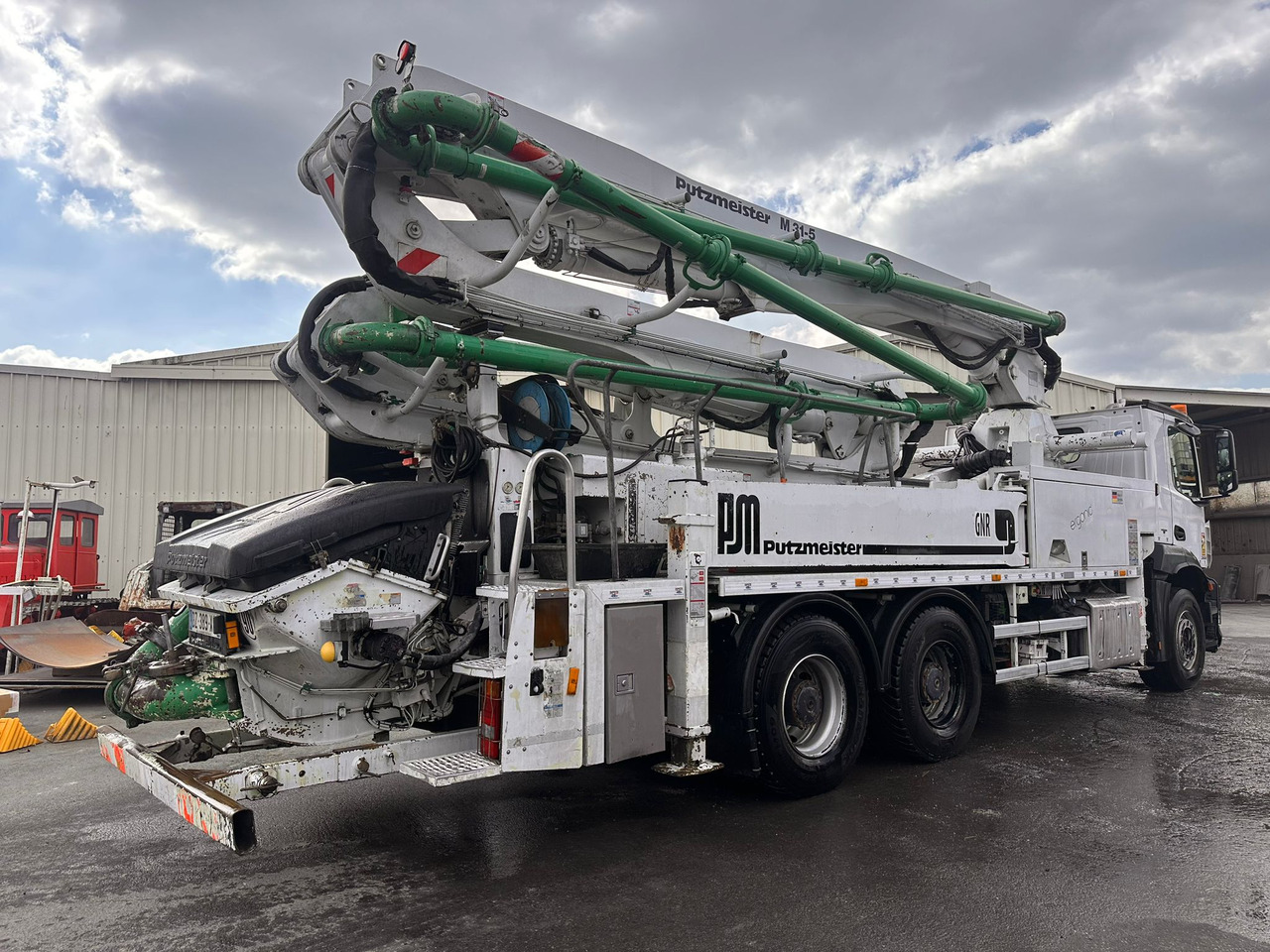 Pompe à béton PUTZ 31m avec cabine Mercedes-Benz Arocs 2636 DZ-389-XG - Auto pumpa za beton: slika 5 Pompe à béton PUTZ 31m avec cabine Mercedes-Benz Arocs 2636 DZ-389-XG - Auto pumpa za beton: slika 5