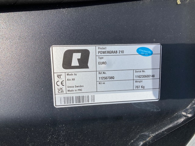 Alö POWERGRAB S 210 EURO - Prednji utovarivač za traktor: slika 2 Alö POWERGRAB S 210 EURO - Prednji utovarivač za traktor: slika 2