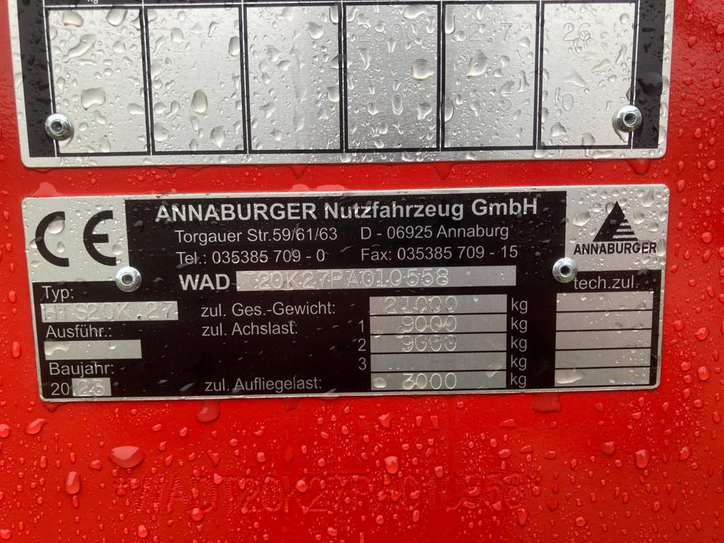 Annaburger HTS 20K.27 Tankanhänger - Oprema za đubrenje: slika 4 Annaburger HTS 20K.27 Tankanhänger - Oprema za đubrenje: slika 4