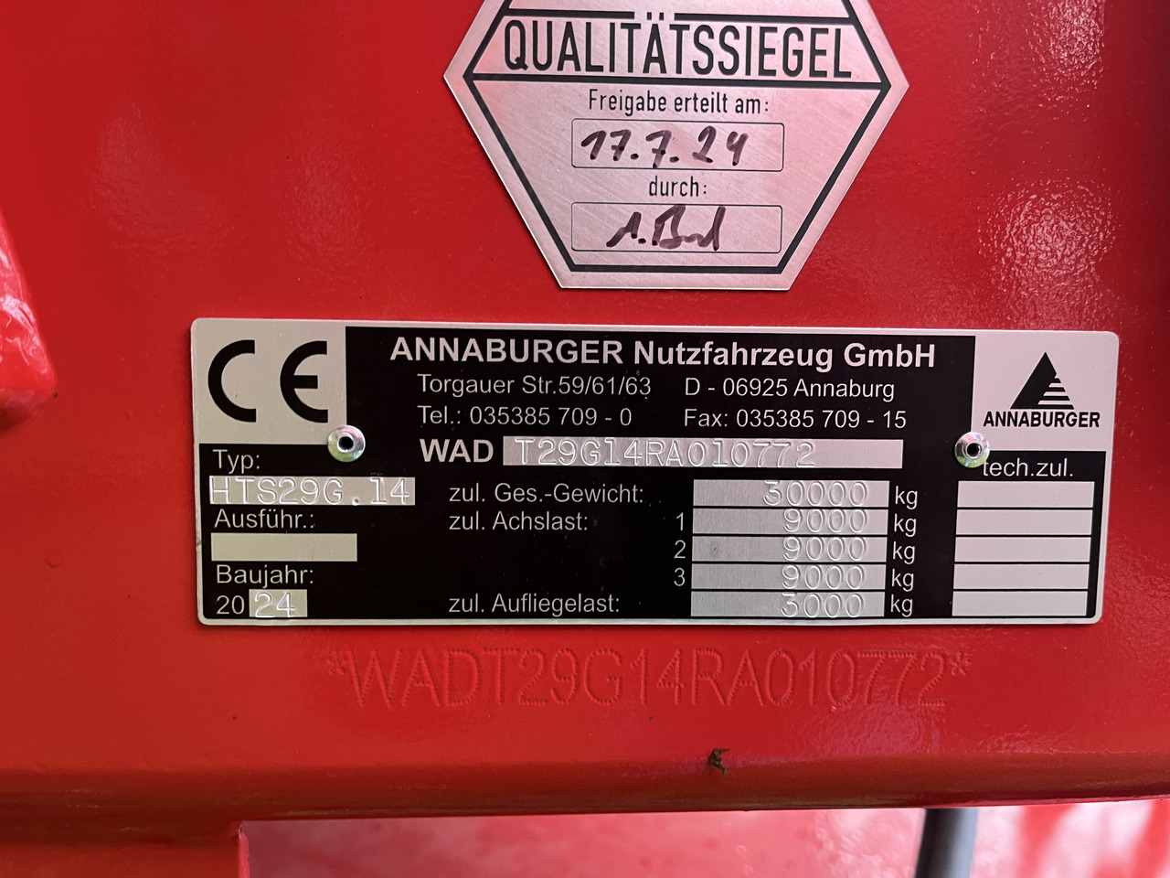Annaburger HTS29G.14 PA - Istovarivač: slika 2 Annaburger HTS29G.14 PA - Istovarivač: slika 2