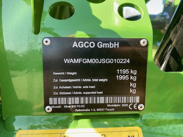 Fendt Slicer 310 FQ KC - Kosačica: slika 2 Fendt Slicer 310 FQ KC - Kosačica: slika 2
