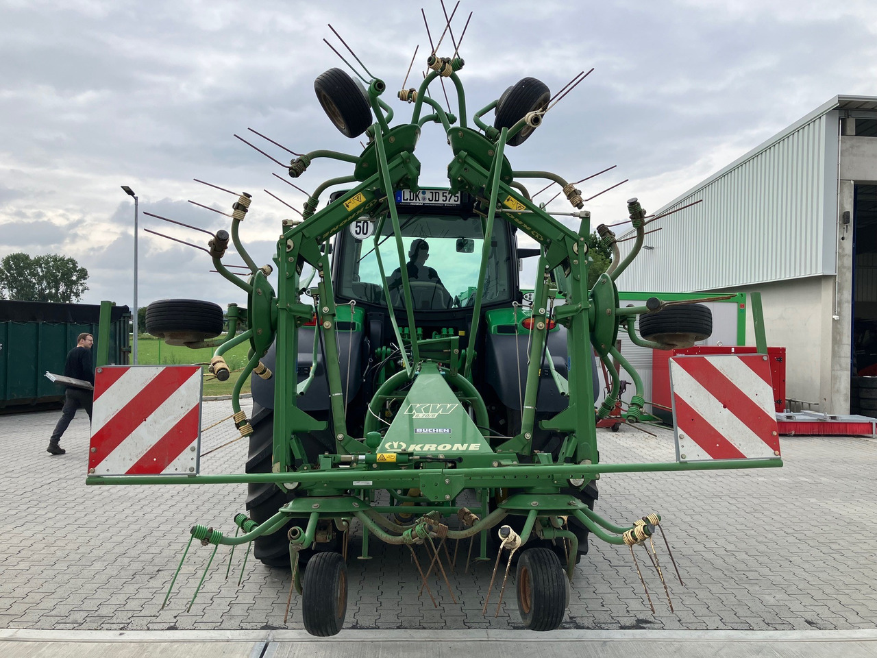 Krone KW 6.70/6 - Prevrtač/ Grabuljač: slika 1 Krone KW 6.70/6 - Prevrtač/ Grabuljač: slika 1