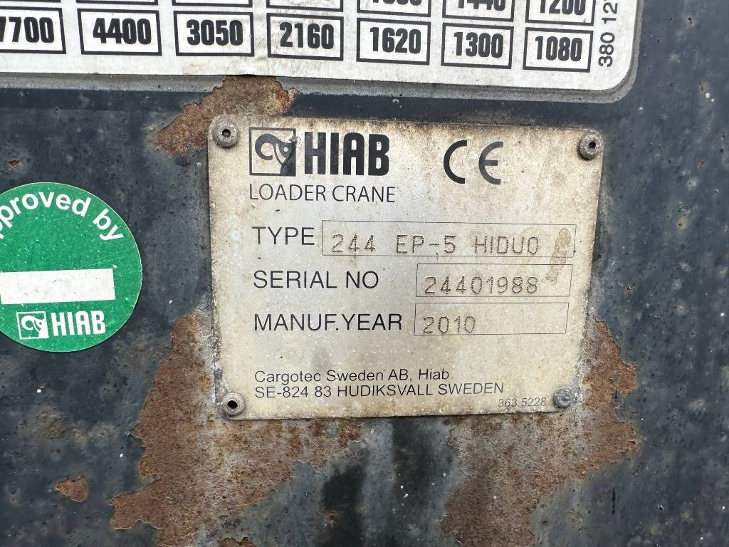 Hiab XS 244 EP-5 HiDuo  - Kran za kamion za Kamion: slika 4 Hiab XS 244 EP-5 HiDuo  - Kran za kamion za Kamion: slika 4