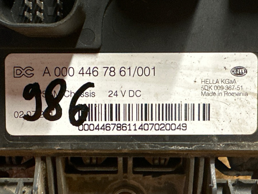 MERCEDES ECU SAM A0004467861 - Električni sistem za Kamion: slika 2 MERCEDES ECU SAM A0004467861 - Električni sistem za Kamion: slika 2